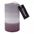 Dip dye vekkikynttilä laventeli, lila, luumu 12 cm - Dip dye -raitakynttilät - 14604V-2324 - 5