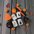 Halloween -pöytäkynttiläpaketti 4 kpl/pkt - Halloweenkynttilät - 27112-ha-30-4 - 3