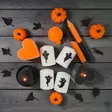 Halloween -pöytäkynttiläpaketti, haamut 4 kpl/pkt - Halloweenkynttilät - 27112-ha-31-4 - 7