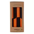 Halloween kruunukynttiläpakkaus, musta & oranssi - Dip Dye kruunukynttilät - 14913-1030-4 - 4