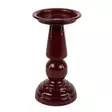 Kynttilänjalka, viininpunainen - Kynttilänjalat pöytäkynttilöille - 395184 - 2