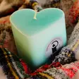 Sydänkynttilä, vedenvihreä - Sydänkynttilät - 1410834 - 4