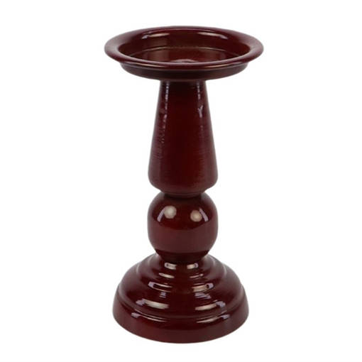Kynttilänjalka, viininpunainen - Kynttilänjalat pöytäkynttilöille - 395184 - 1