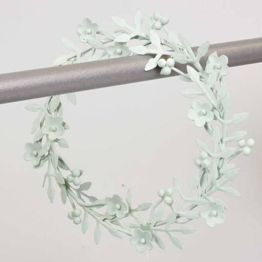 Metallinen kynttilämansetti, mintunvihreä - Kynttilämansetit ja -korut - 339454-14 - 3