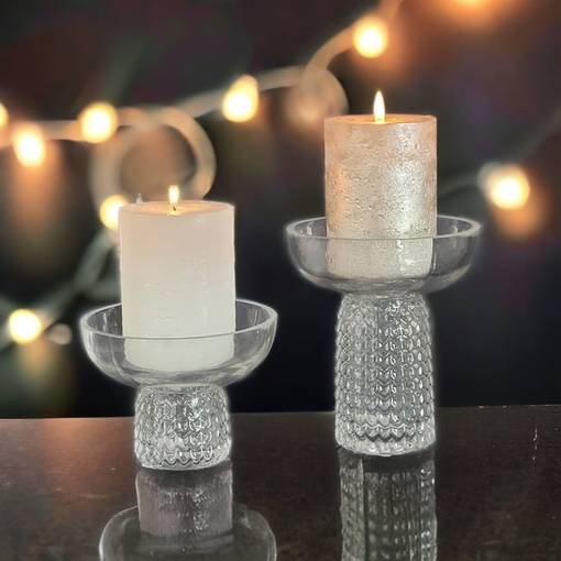 Nomi kynttilänjalka/maljakko, korkea - Lasiset kynttilänaluset - 409027-1103904 - 1