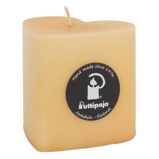 Sydänkynttilä, okra - Sydänkynttilät - 1410804 - 1