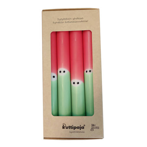 Tonttukruunut, 4 kpl - Kruunukynttilät ja kruunuputit - 14013TO-4 - 1