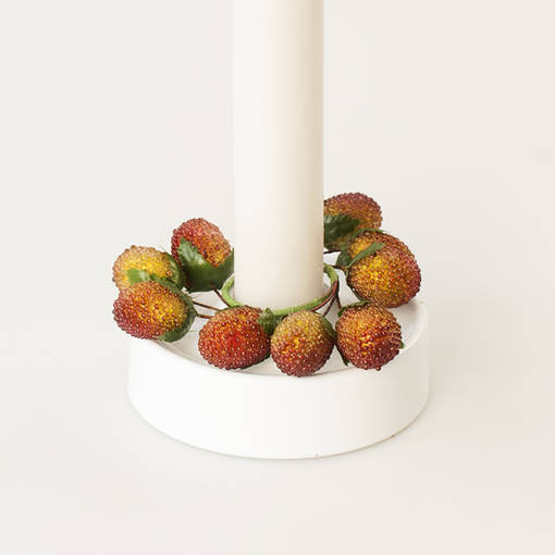 Vadelmamansetti, keltaoranssi - Kynttilämansetit ja -korut - 33914-004 - 2