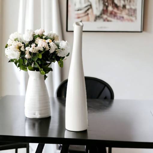 Valkoinen maljakko - Maljakot - 420574 - 1