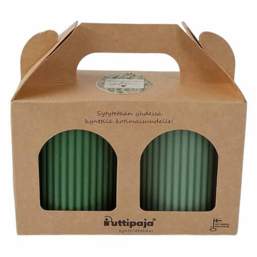 Vekkilahjapaketti, METSÄ (salvia ja havu) - Vekkikynttilät - 85-7924 - 1