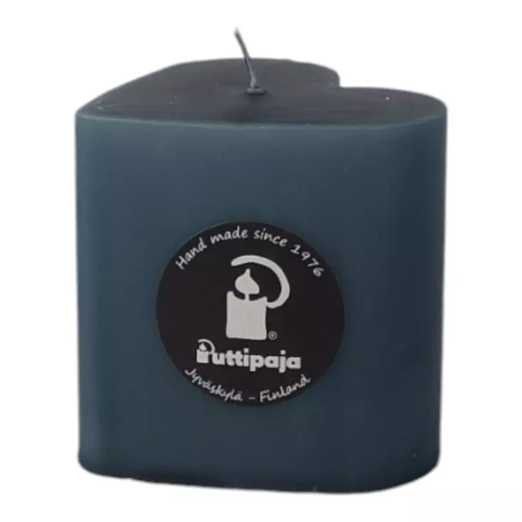 Sydänkynttilä, savunsininen - Sydänkynttilät - 1410884 - 1