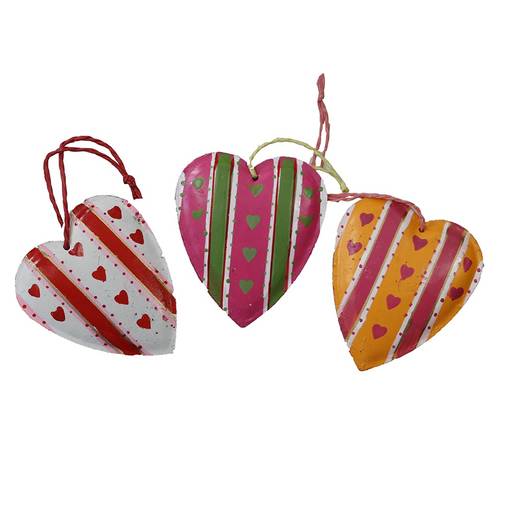 Peltisydän, 3 kpl setti - Sisustus OUTLET - 531424 - 1