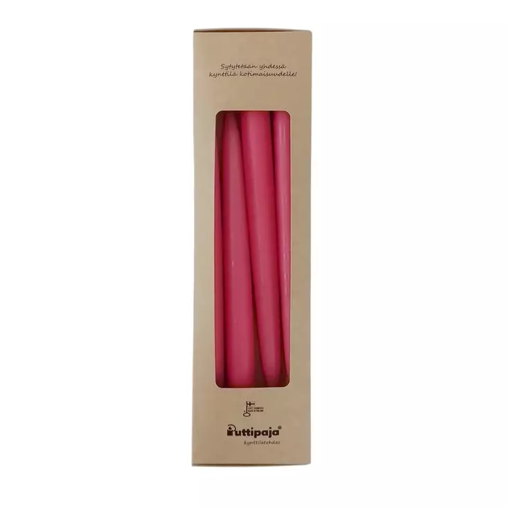 Antiikkikynttilä, marjapuuro 2 paria/pkt - Antiikkikynttilät - 1401092-4 - 1