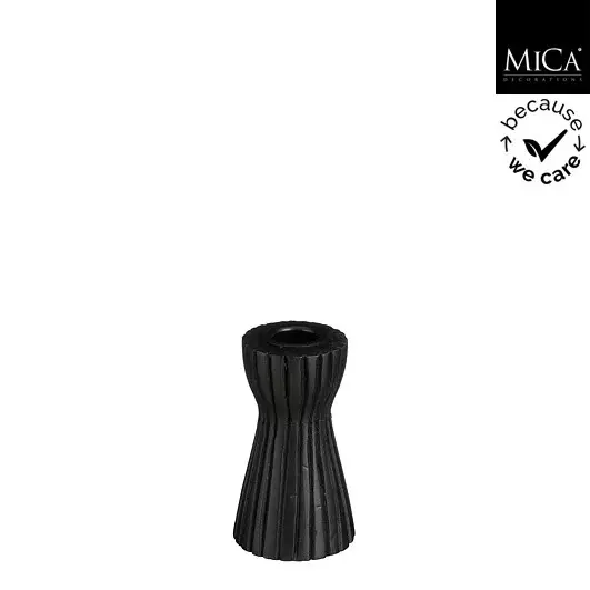 Indiana puinen kynttilänjalka 10 cm - Kynttilänjalat kruunukynttilöille - 40-1144654 - 1