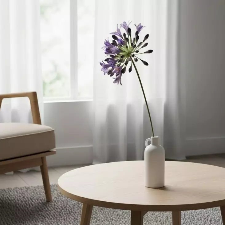 Kukka, Agapanthus,70cm, sininen - Tekokukat - 362634 - 1
