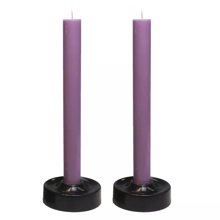 Läpivärjätty kruunuputti 34 cm, luumu - Läpivärjätyt kruunuputit - 1500824 - 1