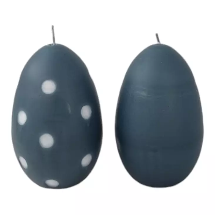 Munakynttilä, savunsininen - Pääsiäiskynttilät - 14017P84 - 1