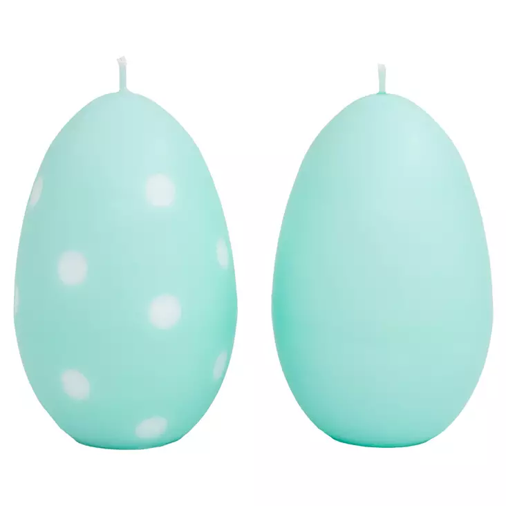 Munakynttilä, vedenvihreä - Pääsiäiskynttilät - 14017P34 - 1