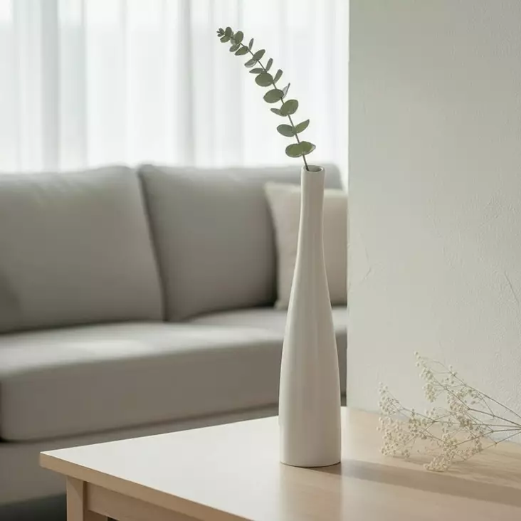 Valkoinen maljakko - Maljakot - 420574 - 1