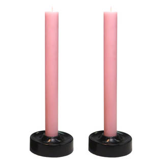 Läpivärjätty kruunuputti 34 cm, vanha roosa - Läpivärjätyt kruunuputit - 1500885 - 1