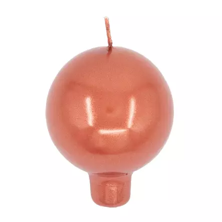 Jalallinen pallokynttilä, metallihohto terra, 2kpl/pkt - Metallihohtokynttilät - 1902055 - 1