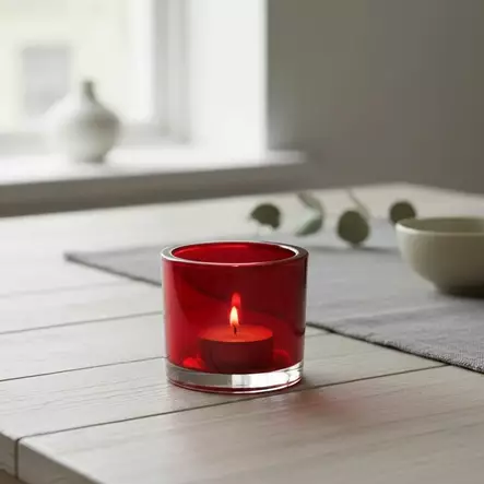 Julia-lämpökynttiläkippo, punainen - Tuikkukipot ja -astiat - 433245 - 1