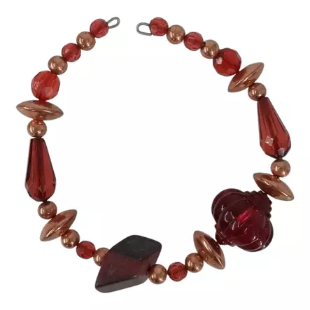 Korumansetti kynttilälle, punainen - Kynttilämansetit ja -korut - 330035 - 1