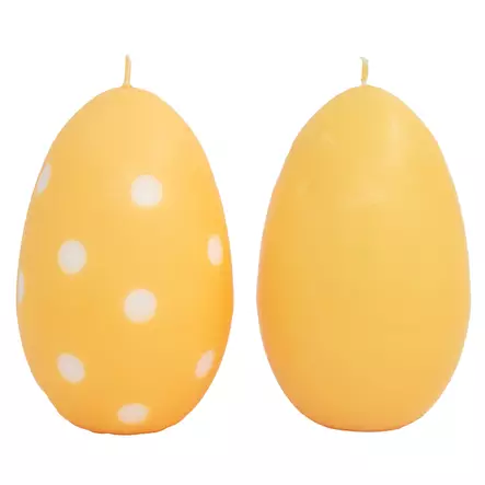 Munakynttilä, keltainen - Pääsiäiskynttilät - 14017P05 - 2