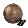 Metallihohtopallo 10cm, ruskea - Metallihohtokynttilät - 1950425 - 1