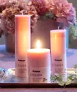 OLIVA-kynttilä, vanha roosa - Oliva-oliivikynttilät - 2110485 - 2