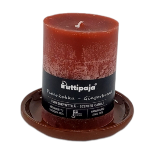 Kynttilänalunen, ruskea - Keraamiset kynttilänaluset - 421712-25 - 1