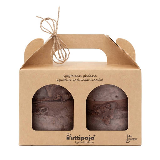 Lahjapakkaus tervakynttilä, ruskea - Tervakynttilät - 1240425 - 1