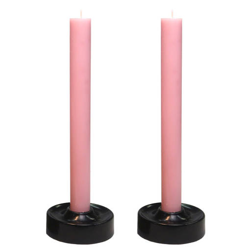 Läpivärjätty kruunuputti 34 cm, vanha roosa - Läpivärjätyt kruunuputit - 1500885 - 1