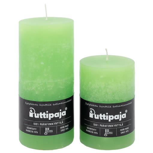 Läpivärjätty pöytäkynttilä, lehmus - Yksiväriset pöytäkynttilät - 1570415 - 1