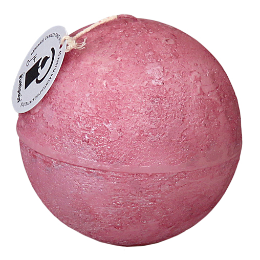 Metallihohtopallo 10 cm, vanha roosa - Metallihohtokynttilät - 1950485 - 1