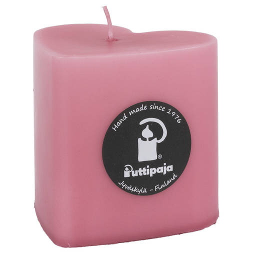 Sydänkynttilä, vanha roosa - Sydänkynttilät - 1410885 - 1