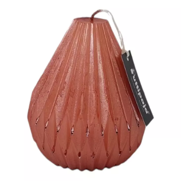 Metallihohtopisara, terra - Metallihohtokynttilät - 19550555 - 1