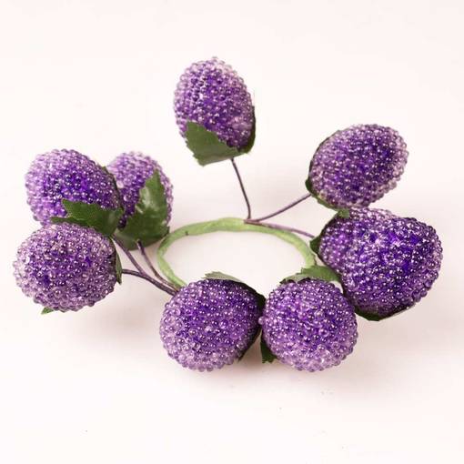 Vadelmamansetti, violetti - Kynttilämansetit ja -korut - 33914-005 - 1