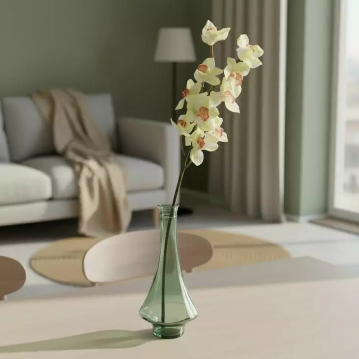 Iso orkidea, keltainen, 100 cm - Tekokukat - 368815 - 1