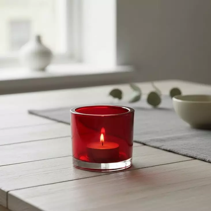 Julia-lämpökynttiläkippo, punainen - Tuikkukipot ja -astiat - 433245 - 1