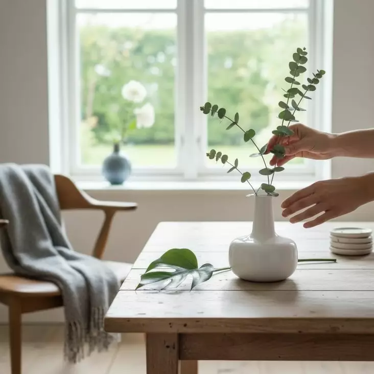 Metallinen maljakko, valkoinen, 12,5 cm - Maljakot - 534733-3475 - 1