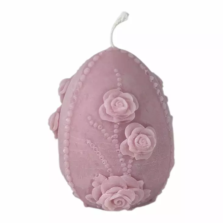 Munakynttilä, soijavaha, vanha roosa - Soijavahakynttilät - 281401785 - 1