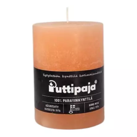 Läpivärjätty pöytäkynttilä, aprikoosi - Yksiväriset pöytäkynttilät - 1570406 - 2
