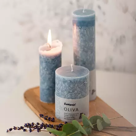 OLIVA-kynttilä, farkku - Oliva-oliivikynttilät - 2110416 - 2