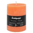 Läpivärjätty tuoksukynttilä 10cm, Persikka - Tuoksukynttilät - 2000406 - 2