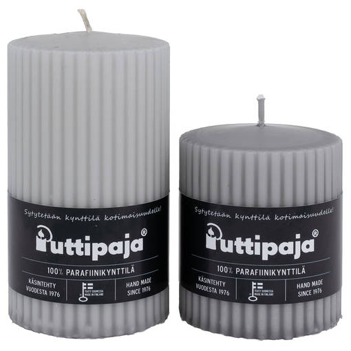 Vekkikynttilä, vaaleanharmaa - Vekkikynttilät - 14603V-86 - 1