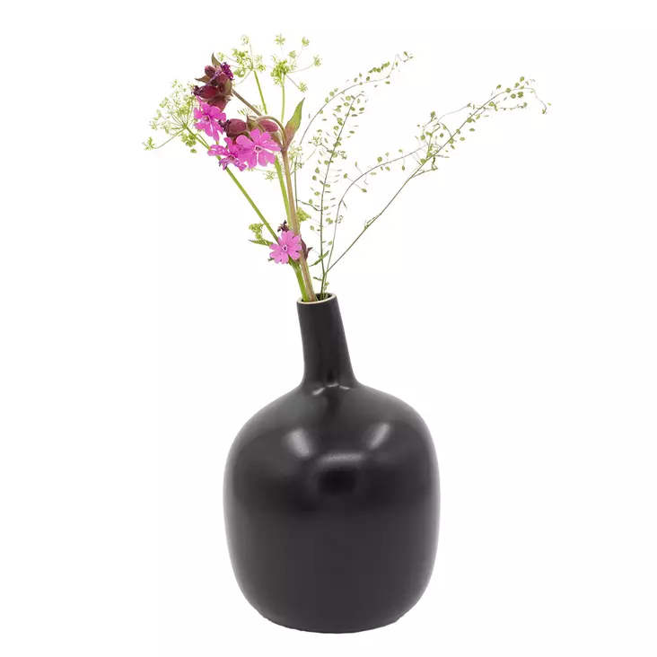 Kalebas-maljakko, musta - Maljakot - 420576 - 1