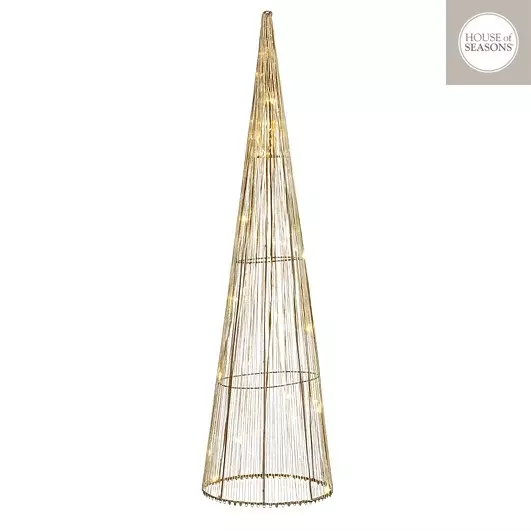 Kartio valokoriste, kulta, 60x16 cm - Sisustusvalaisimet - 41-1163356 - 1