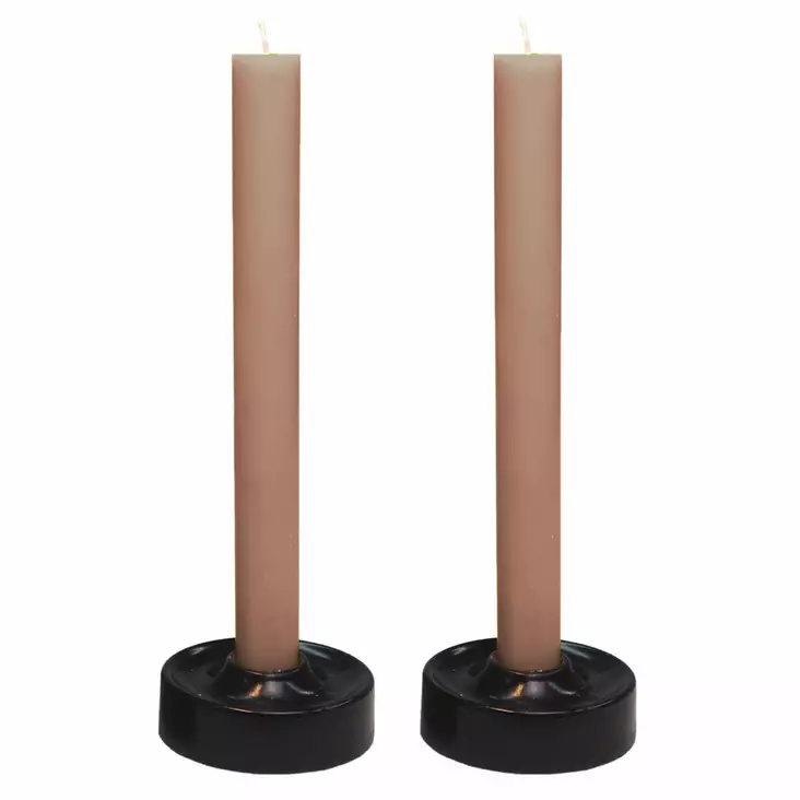 Läpivärjätty kruunuputti 34 cm, kaakao - Läpivärjätyt kruunuputit - 1500826 - 1