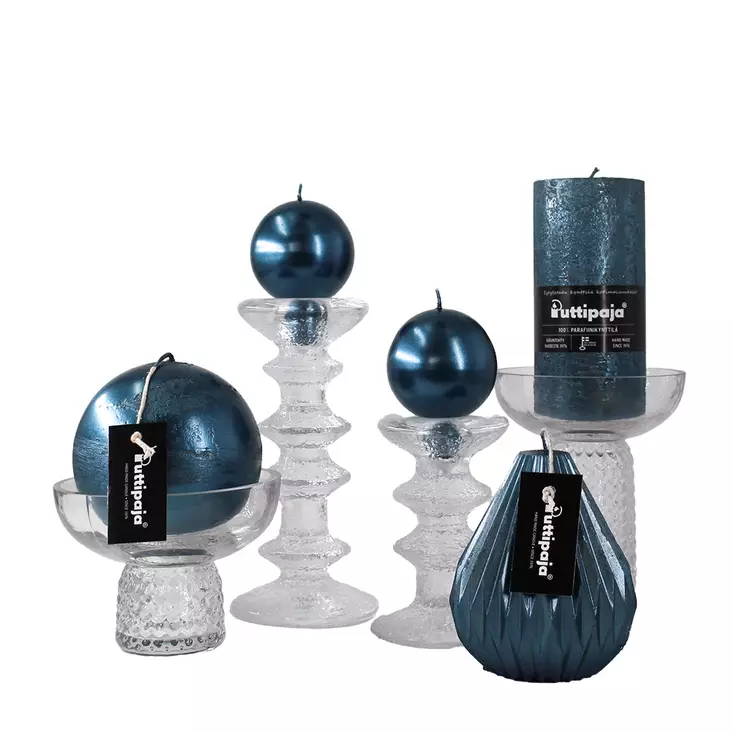 Metallihohtokynttilä sininen - Metallihohtokynttilät - 1990416 - 1